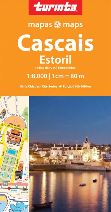 Plan détaillé - Cascais/Estoril   Turinta Maps-City Series