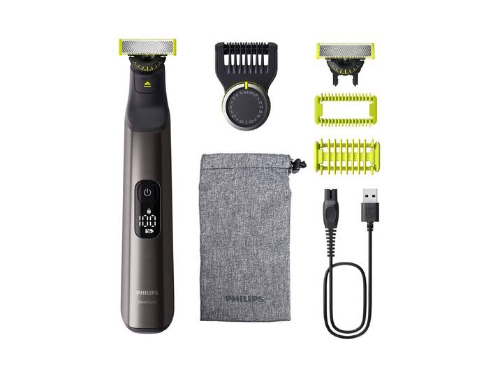 Philips QP6552/15 OneBlade Face & Body Bartschneider Grau