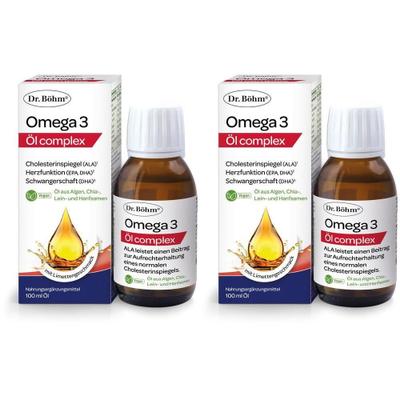 Dr.böhm Omega-3 Öl Complex 2x 2x100 ml