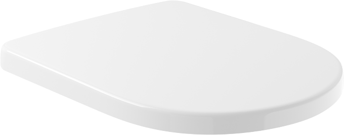 Villeroy und Boch Villeroy & Boch Architectura WC-Sitz 9M83S101 weiss, Scharniere Edelstahl, Softclosing Funktion
