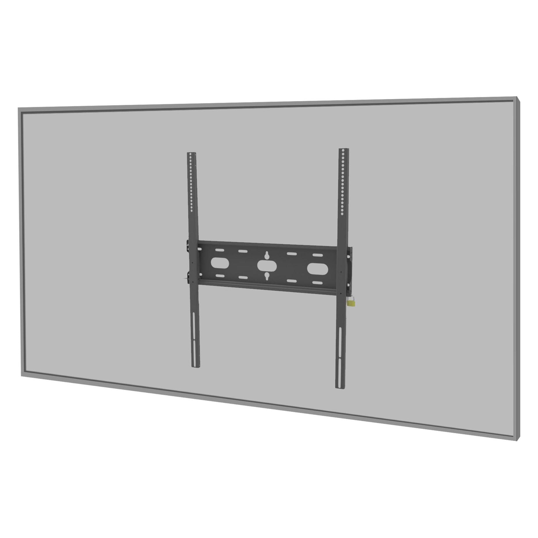 iiyama TFT-Zubehör Universelle Wandhalterung Typ MD-WM6080*schwarz* (Wand, 125 kg) (MD-WM6080)