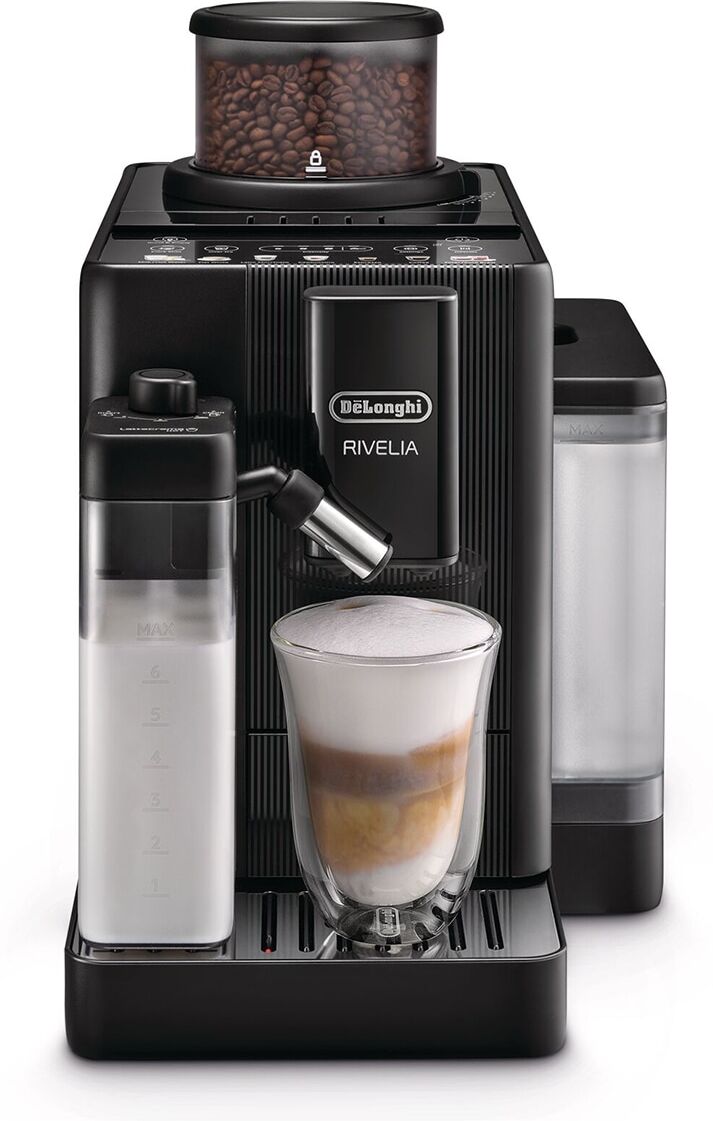 De'Longhi Cafetera Superautomática De´Longhi Rivelia Start EXAM420.55.BXL con Sistema Bean Switch. Negro