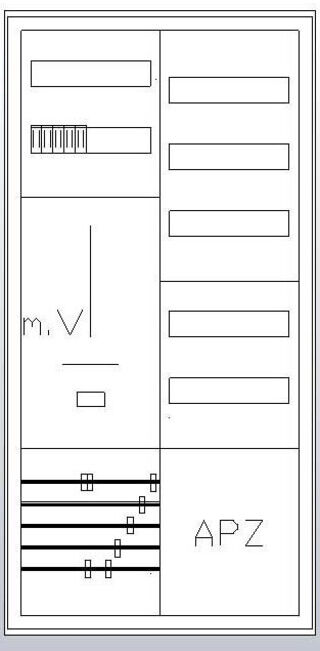 ABN Armoire de compteur 1Z 1V 1APZ HLAK S27ZA110 (S27ZA110)