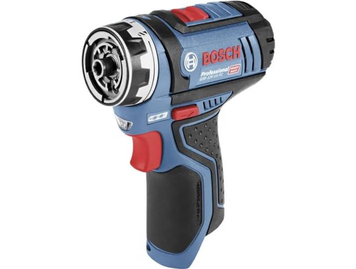 Bosch Professional 12V System Akku Bohrschrauber GSR 12V-15 FC - FlexiClick System (ohne Akku/ Ladegerät)