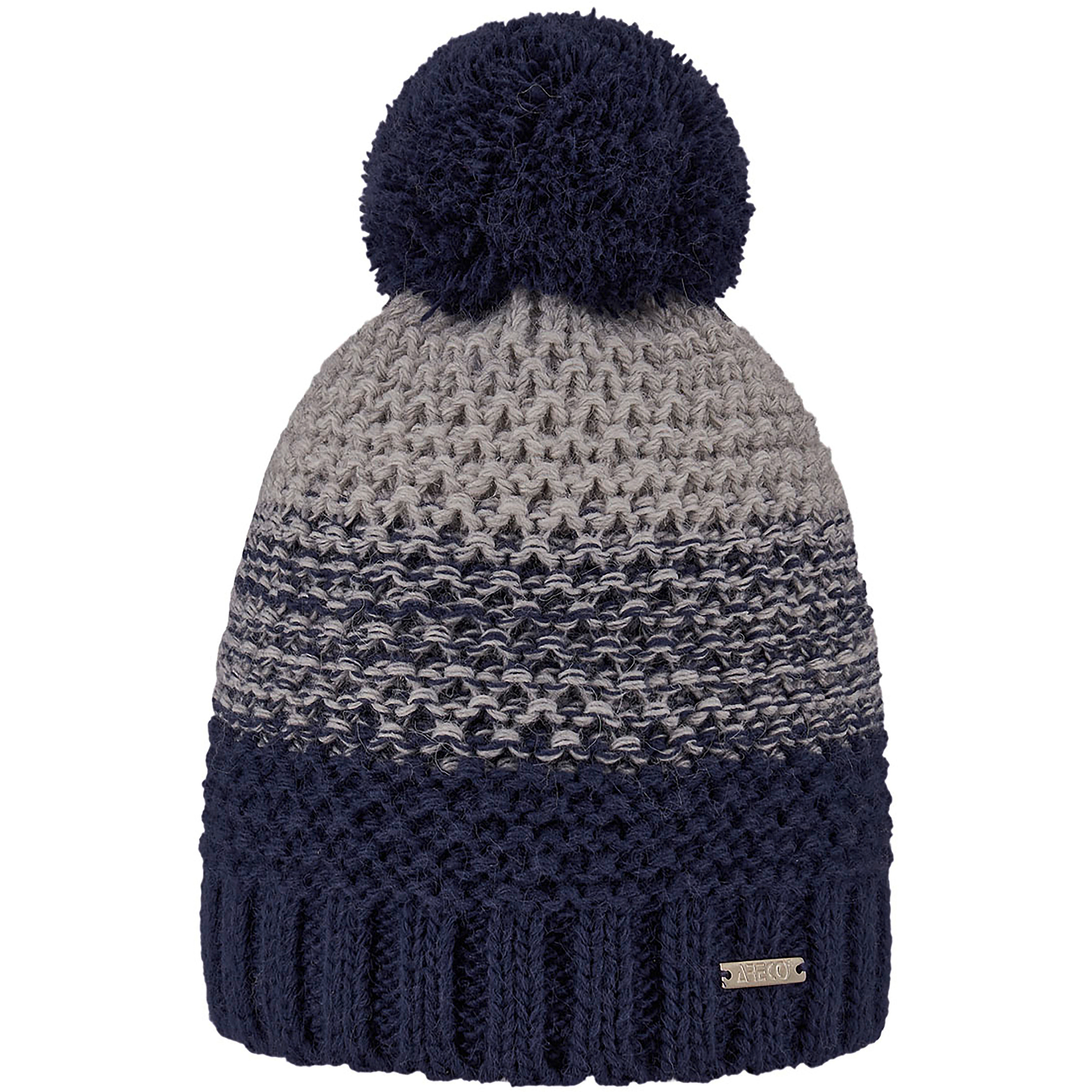 Areco Pudel Damen Mützen & Beanies blau Lifestyle Hautfreundlich