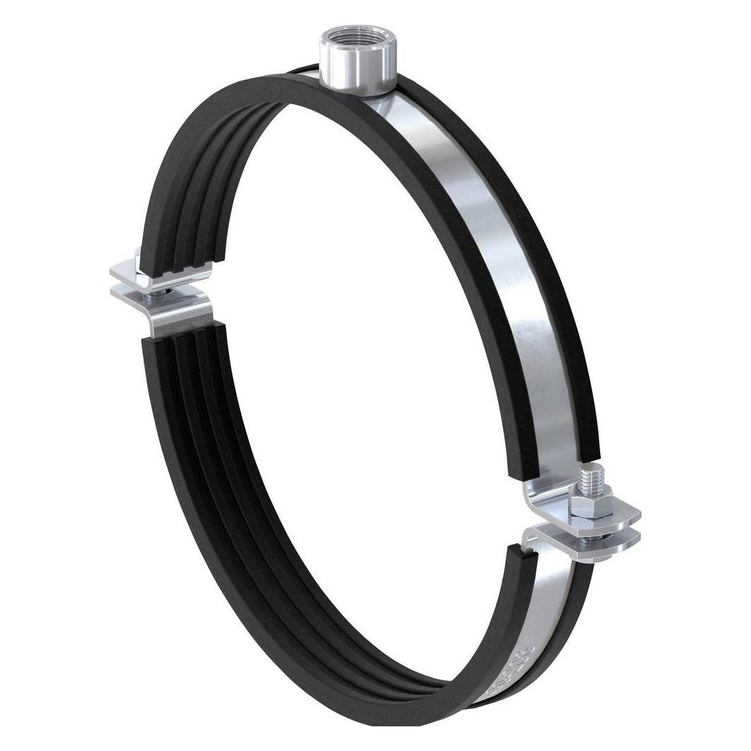 Fischer Rohrschelle FRS" 210-219, 1/2", zweischraubig, galvanisch verzinkter Stahl (577198)