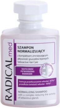Ideepharm Radical Med Normalize champô para cabelo e couro cabeludo oleosos 300 ml. Radical Med Normalize