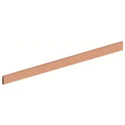 Striebel & John, Verteilerschrank Zubehör, ABB ZX1015 Cu-Schiene 20x5mm, L:746mm Kupferschiene, lose Lieferung ZX1015
