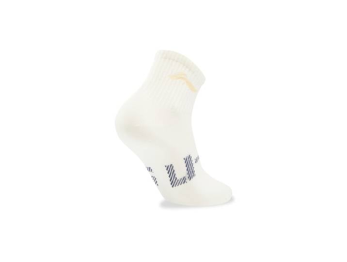 LI-NING Chaussettes à coupe basse (lot de 3) Blanc neuf/Blanc neuf/Blanc neuf L AWTW007-2H