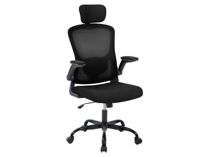 Fauteuil ergonomique - LUNSY - Ergonomique et réglable - Appui-tête ajustable - Accoudoirs réglables