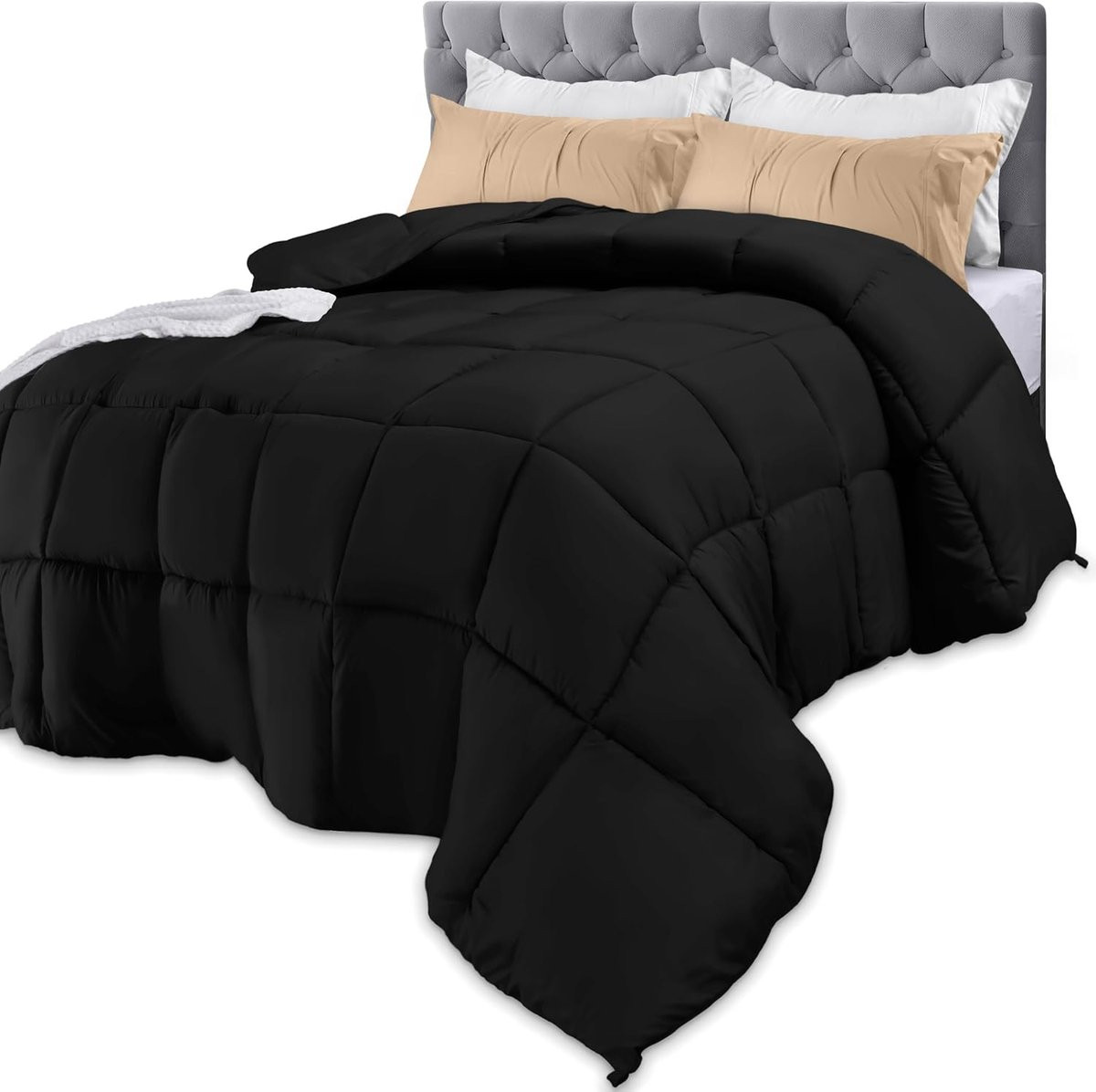 Dekbed All Season Queen Size Plaid - 250 GSM - Microfibre - Zacht en Comfortabel