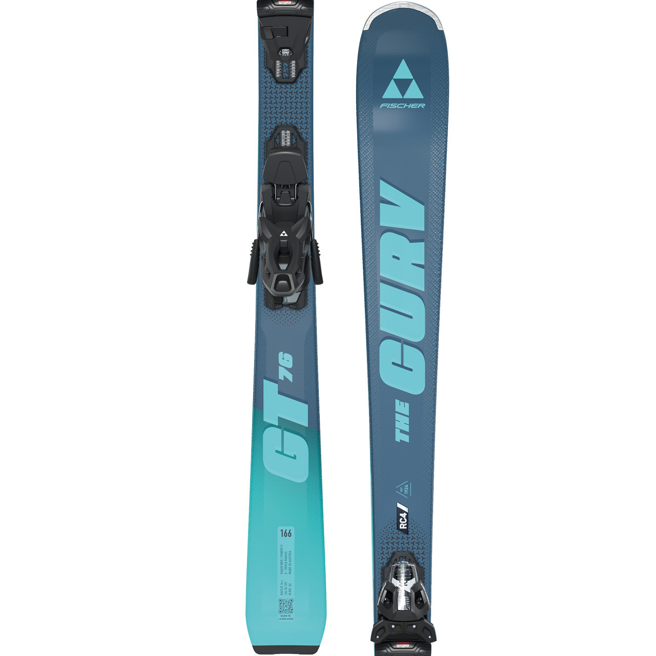 Fischer The Curv GT 76 celeste - 166 cm