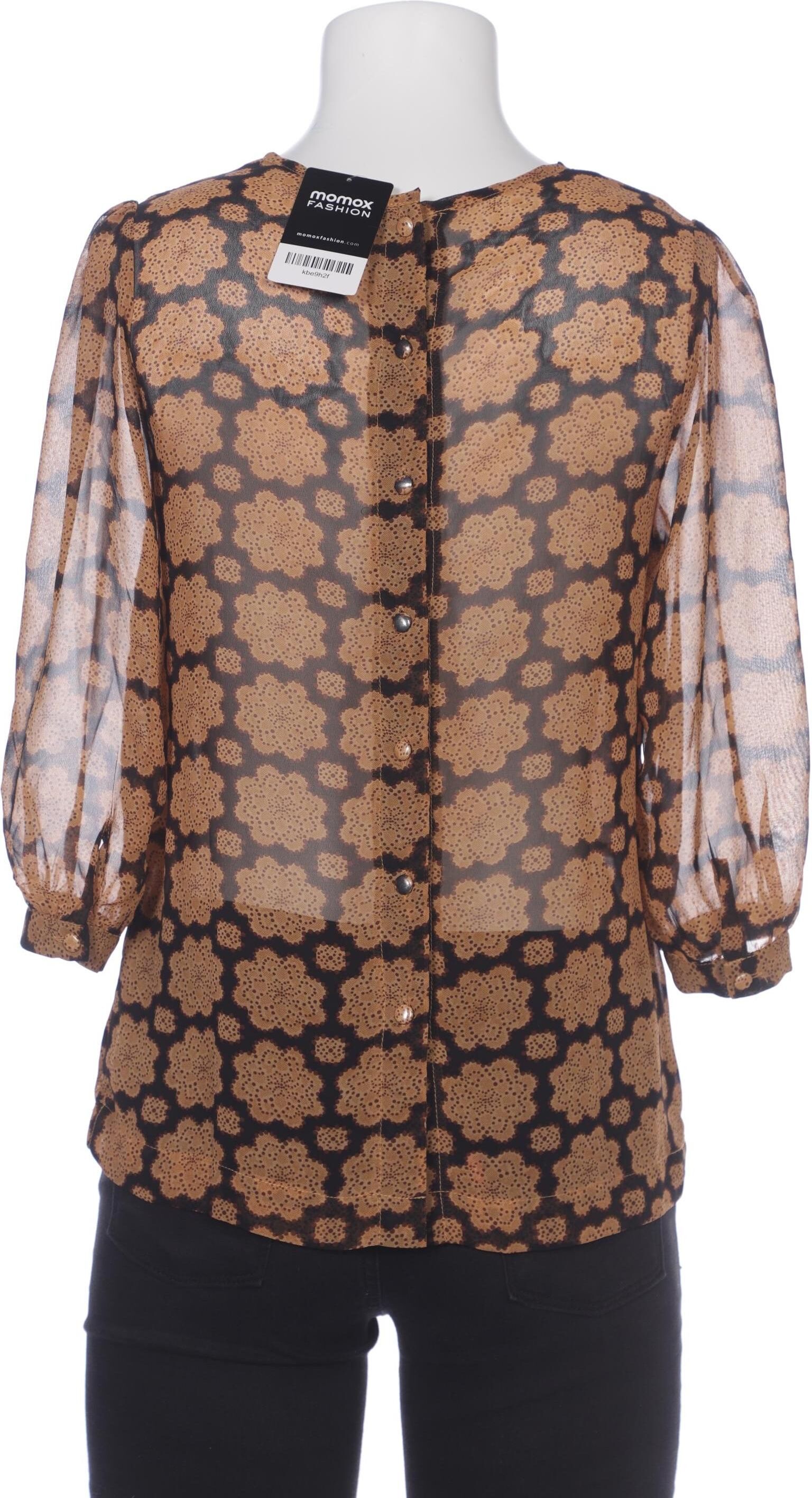 Anonyme Designer Damen Bluse, Braun, Gr. S, Synthetik - Second Hand