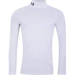 Under Armour Mock UA CG Fitted Mock, weiss