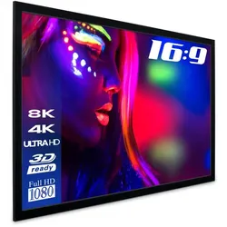 eSmart Professional MIRALE Rahmen Leinwand 279,4 cm 110 Zoll