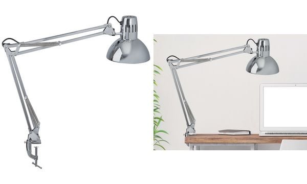 MAUL bureaulamp MAULstudy LED met klem, chroom