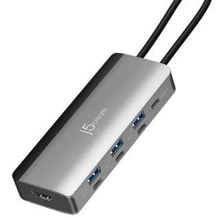 J5CREATE USB-C 4K144 HDMI SLIM 8 IN 1