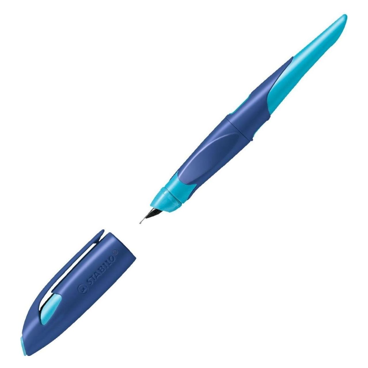 Stabilo EASYbirdy ergonomischer Schulfüller für Rechtshänder Anfänger-Feder (1x) (5014/4-41)