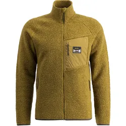 Lundhags Herren Flok Wool Pile Fleecejacke - L - Olive