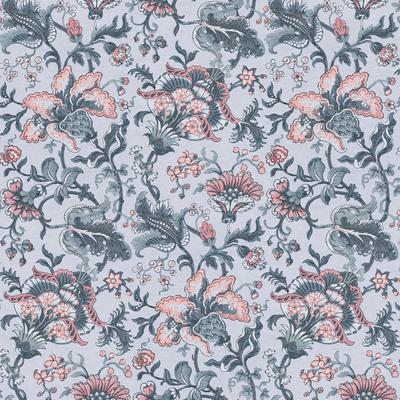 Vliestapete LAURA ASHLEY "Laura Ashley Portia Pale Slate Vliestapete", grau (paleslate), B:0,52m L:10,05m, Vlies, Tapeten, Laura Ashley Portia Pale Slate Vliestapete