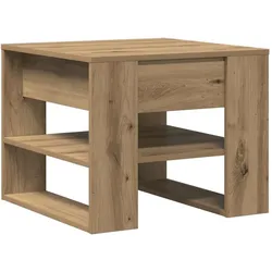 vidaXL Couchtisch Artisan-Eiche 55,5x55x45 cm Holzwerkstoff