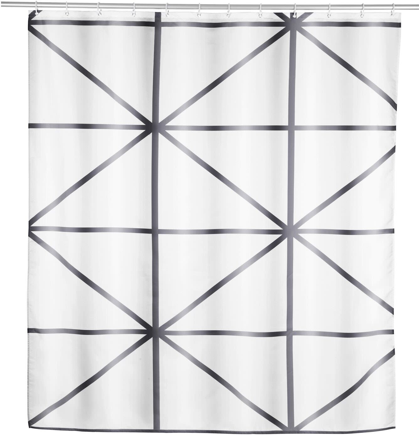 SCHÖNER WOHNEN-Kollektion Shege Duschvorhang, inkl. Duschvorhangringe, Accessoires, 71392800, mehrfarbig