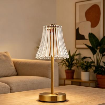 Value Selection LumiCrystal Rechargeable Touch Table Lamps With 3 Color Lighting Set Of 2 LumiCrystal Rechargeable Touch Table Lamps With 3 Color Lighting Set Of 2