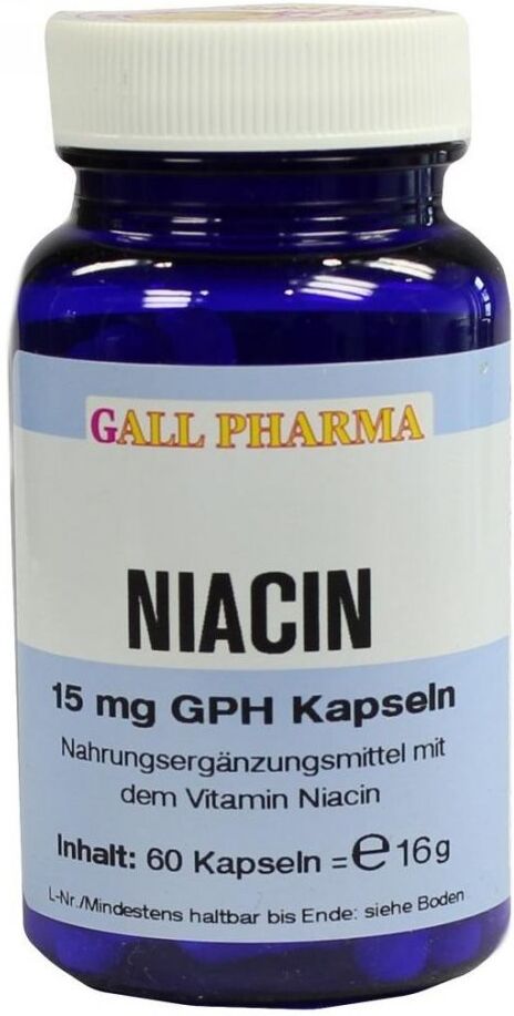 Niacin 15 mg Kapseln 60stk