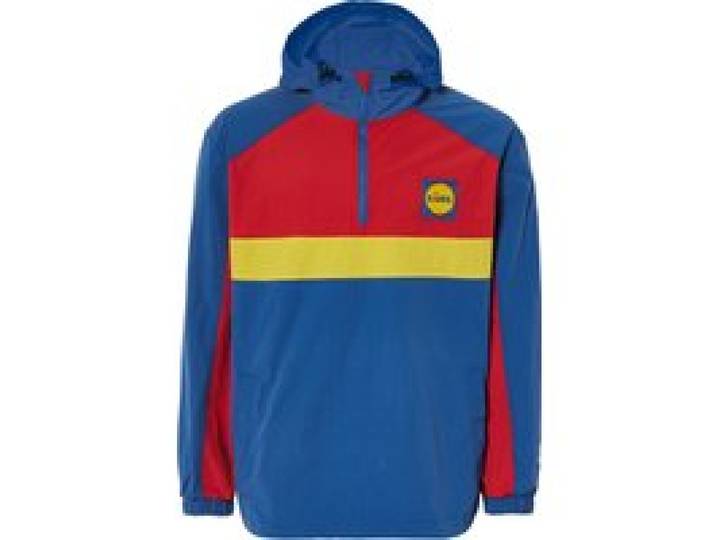 LIVERGY® Sweat zippé LIDL homme (bleu/rouge/jaune)