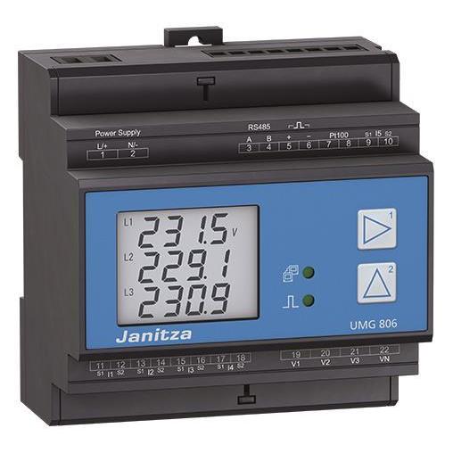 Janitza electronics GmbH UMG 806 UMG 806 - Basisgerät 6TE Basisgerät 6TE Universalmessgerät (1402025)