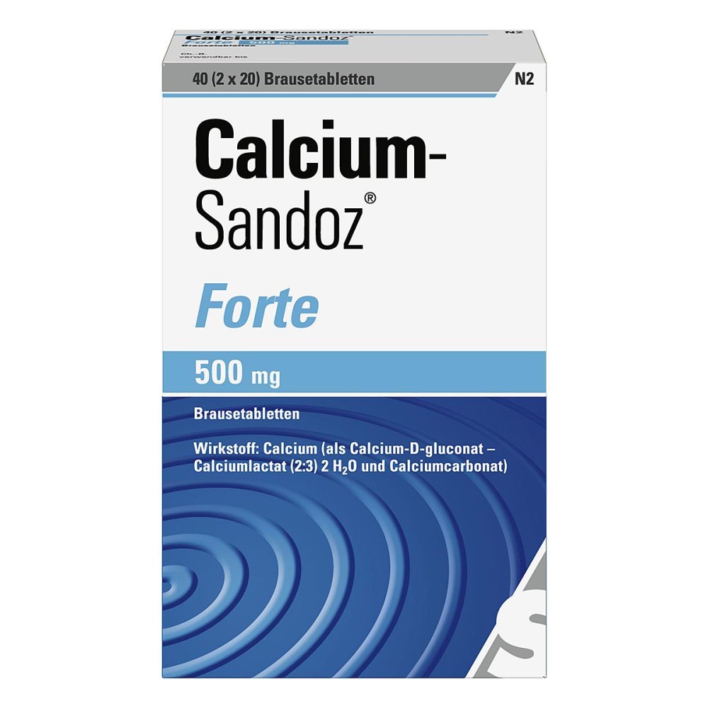 Hexal AG Calcium-Sandoz® Forte Brausetabletten 04906200