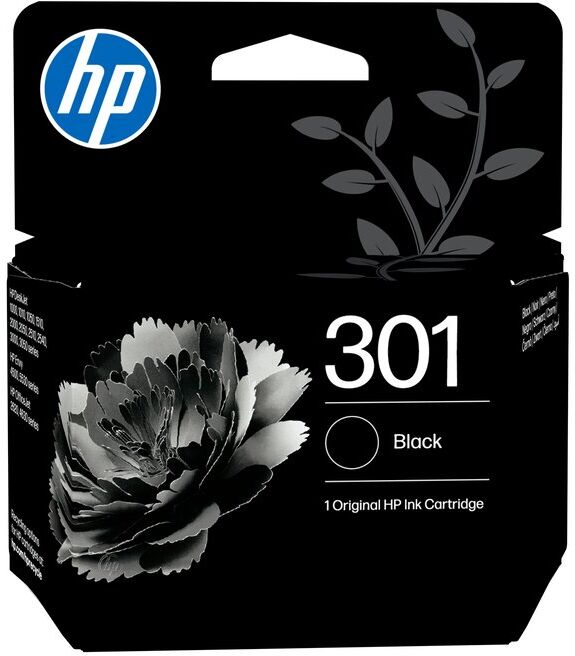 TINTEIRO HP 301 PRETO CH561EE NOVO