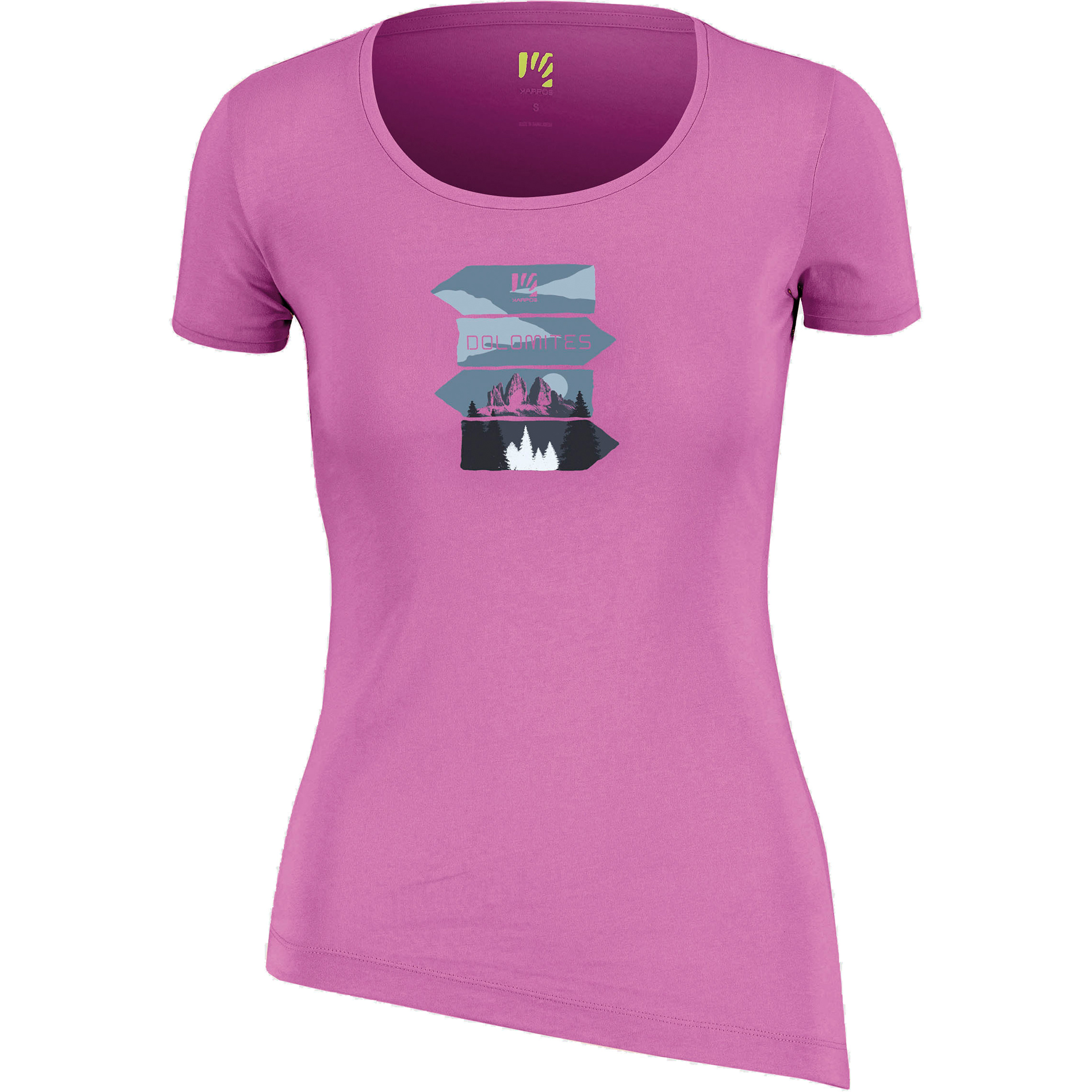 Karpos Direction Damen T-Shirts rosa Größe XXL Lifestyle Hautfreundlich