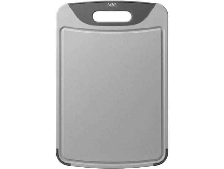 Schneidebrett SILIT Schneidebrett , grau, B:30cm L:45cm, Kunststoff, Schneidebretter, Schneidebrett, Rutschfestes Schneidebrett