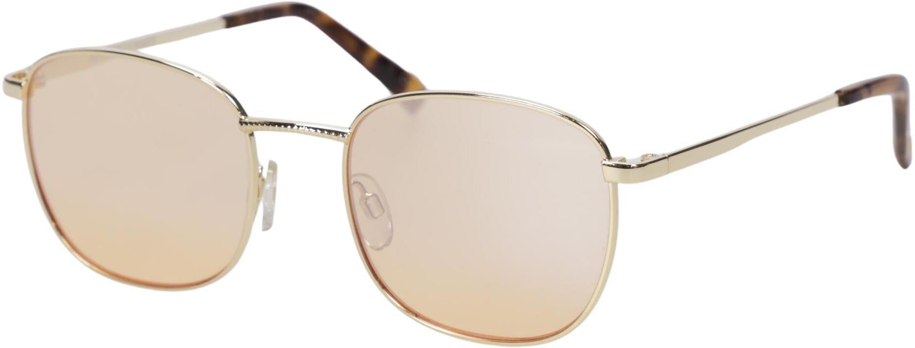 Le Specs Damen Sonnenbrille, Gold - Second Hand