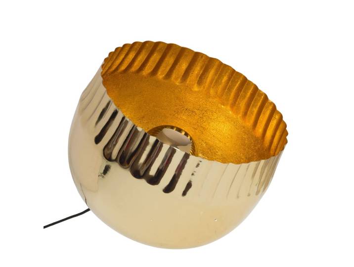 Lampe rita dore 36 cm or / doré en métal