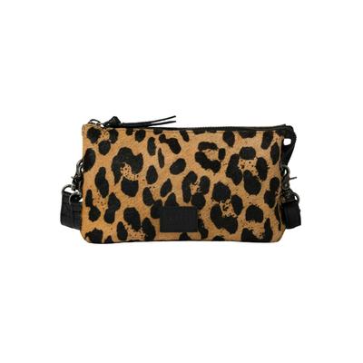 Handtasche STILL NORDIC "Still Nordic Bag StillJules", Damen, Gr. onesize, braun (leopard print), Obermaterial:% Leder, Taschen Handtasche