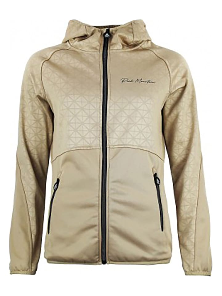 Peak Mountain Fleecejacke "Amon" in Beige - M