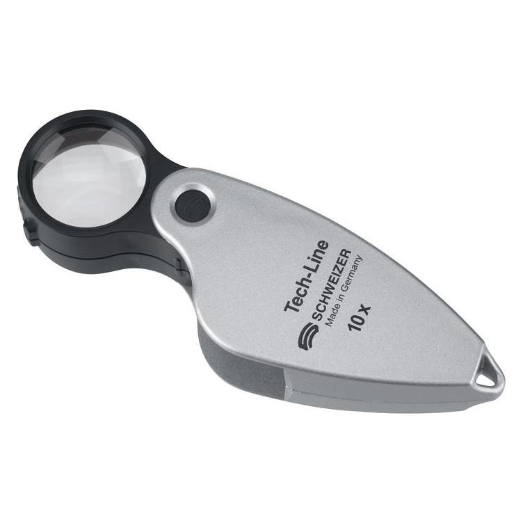 Schweizer Optik Präzisions-Klapplupe 10x (09610)
