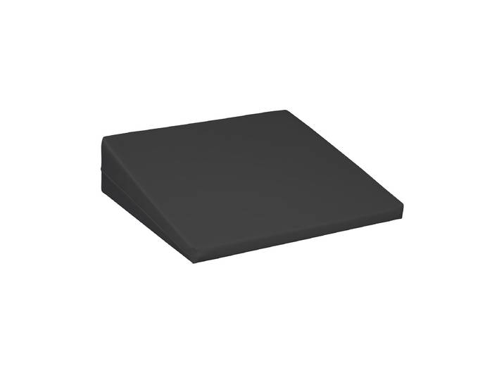 Keilkissen Skai Tundra , grau (anthrazit), B:40cm H:10cm L:40cm, Funktionskissen, Keilkissen