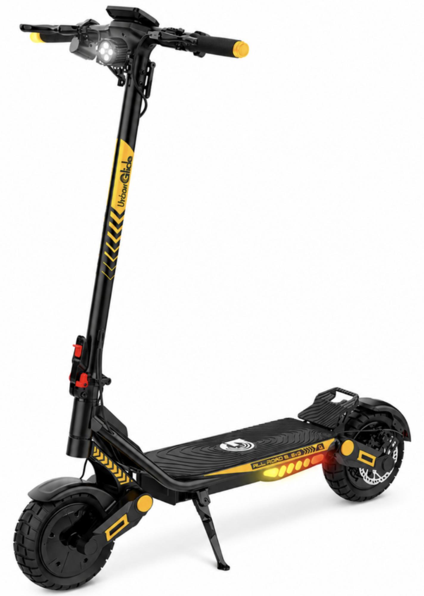 Gewicht: 30 kg - Zweifacher Motor, 500 W - Batterie: 48 V / 18,2 Ah