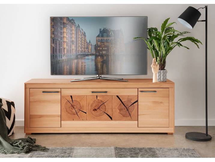 TV Board 178cm 'Danzig' Kernbuche geölt