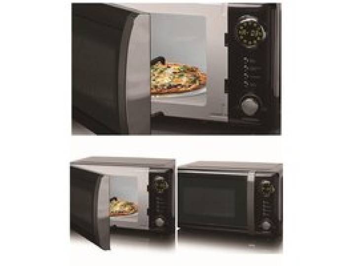 Four à micro-ondes - LIVOO - Rétro Vintage - 20 L - 700 W - Affichage LED
