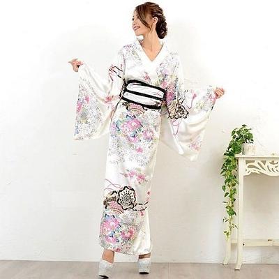 Damen Yukata Kleid Kimonoo Japanisch traditionell Maskerade Erwachsene Kimono Mantel Party