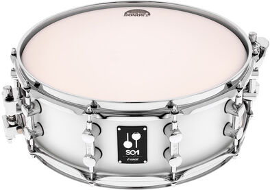 "Sonor SQ1 14""x5"" Snare SP White Satin Pure White"