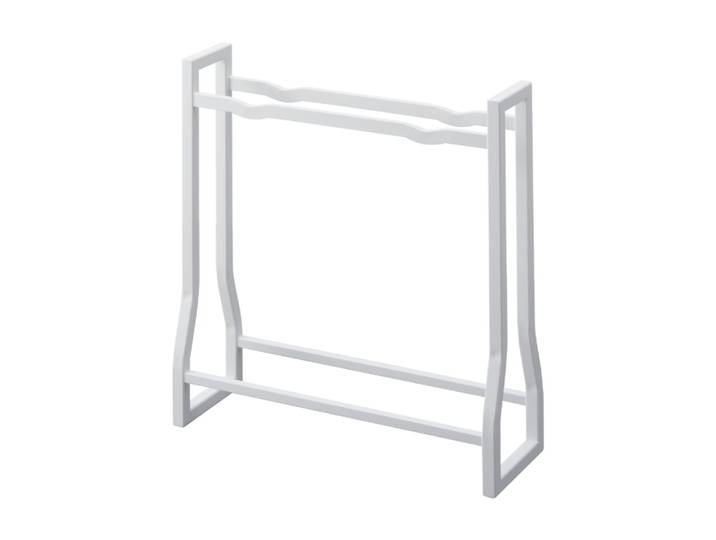 Étagères pour haltères en métal L52 cm - Blanc