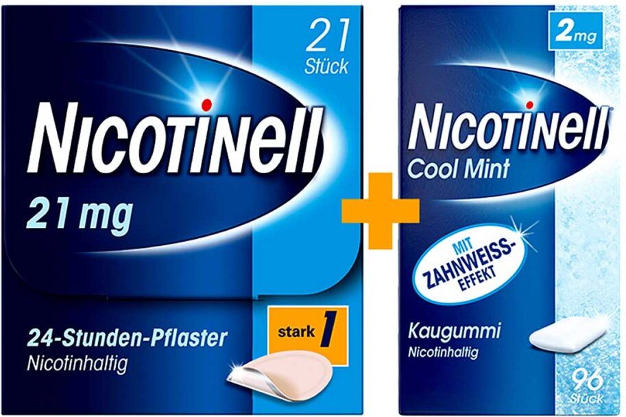 Nicotinell Starter Set 2: mehr als 30 Zigaretten täglich