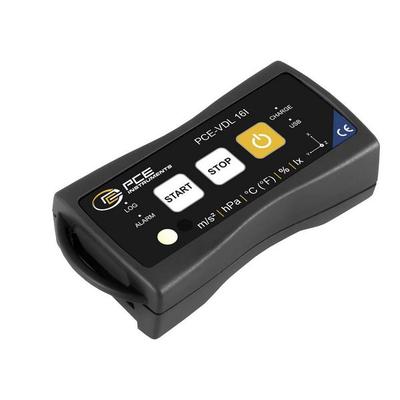 PCE Instruments Beleuchtungsmesser PCE-VDL 16I 1..800 Hz |-20..+65 °C |0,045..188000 lx |10..2000 mbar |Relative Feuchte