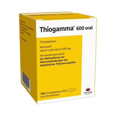 Thiogamma 600 oral Filmtabletten 100 St