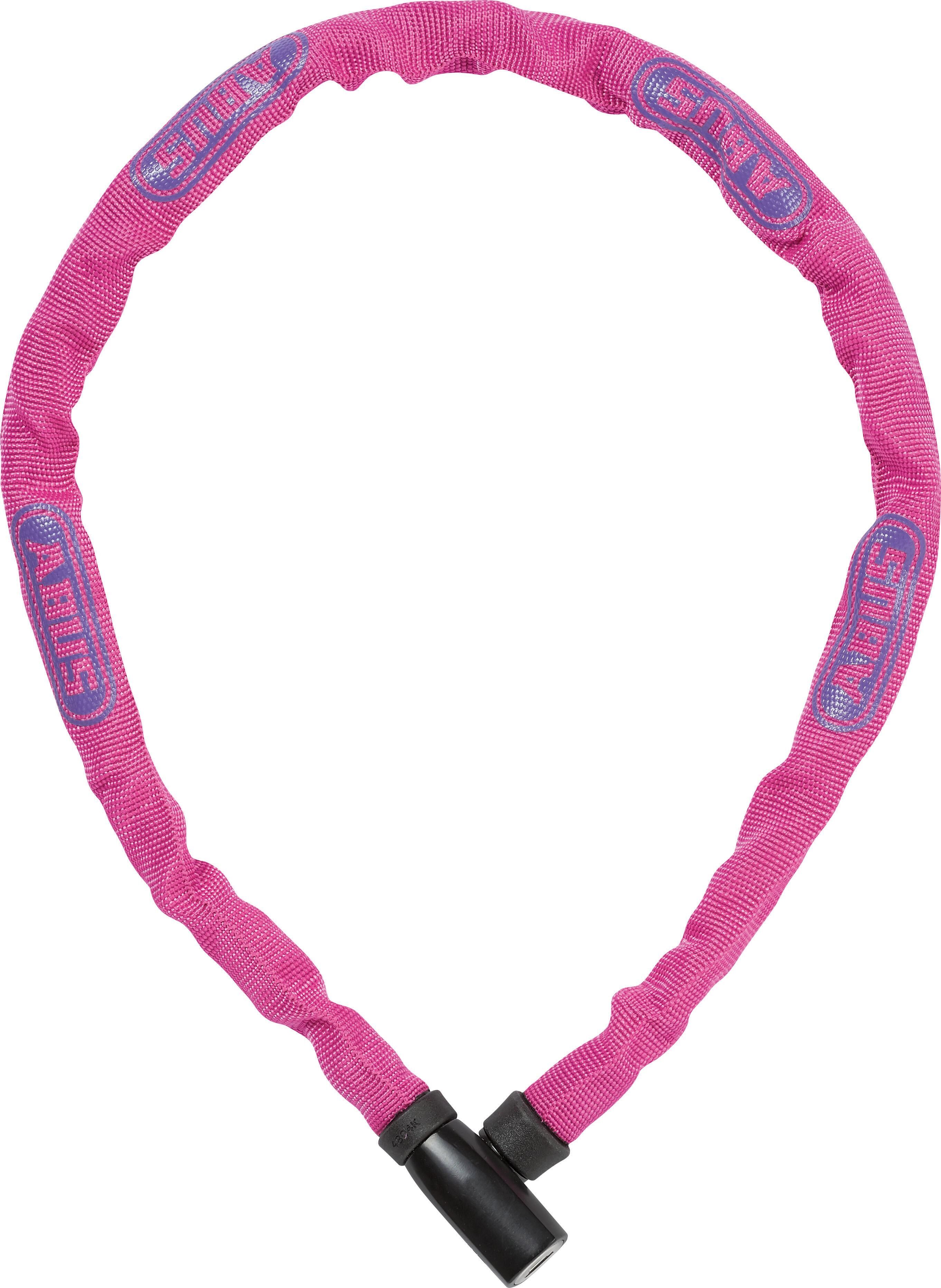 Kettenschloss ABUS "4804K/75", pink, Sicherheitsschlösser